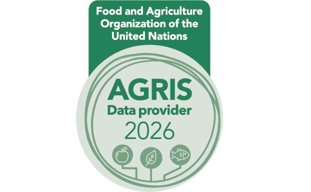 AWARD OF THE SEAL OF RECOGNITION FOR ACTIVE FAO AGRIS DATA PROVIDERS - ISN