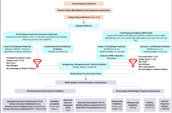 Immunoinformatics-driven design of a conserved RNA-dependent RNA polymerase-base